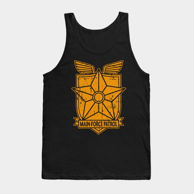 Mad Max Main Force Patrol Badge Tank Top by CultureClashClothing